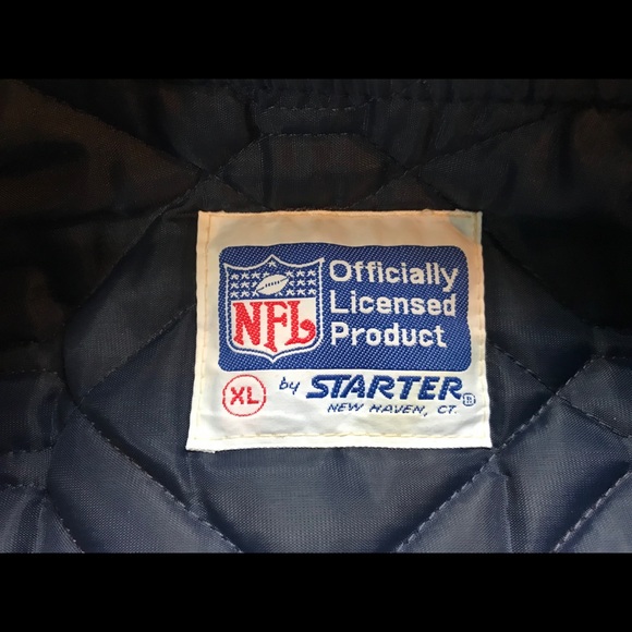 VINTAGE Chicago Bears Starter Jacket - Picture 6 of 8